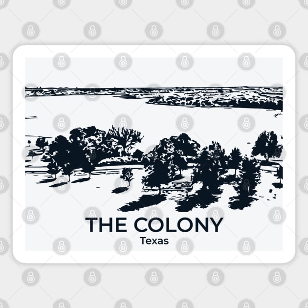 The Colony - Texas Magnet by Lakeric